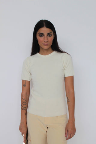 Cashmere blend knit T-Shirt