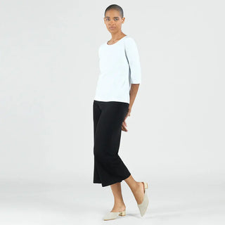 Scoop Neck Half Sleeve Top