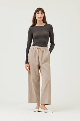 JERSEY CROP LONG SLEEVES BASIC TOP