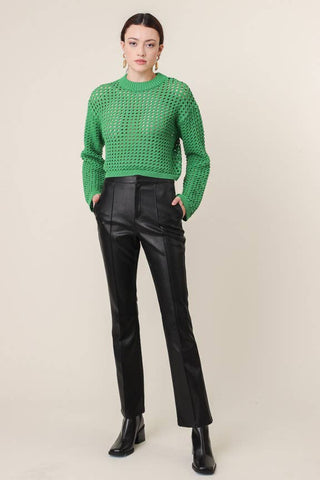 Addy Crochet Sweater