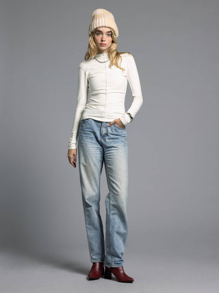 Mock Neck Top - LONG SLEEVE
