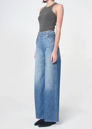 Dina High Waisted Wide Jeans - San Diego