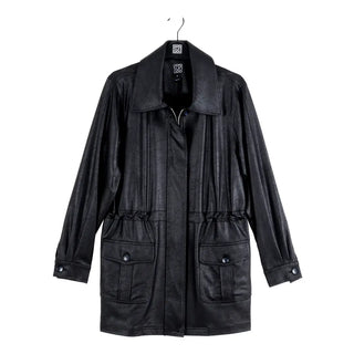 Drawstring Waist Utility Jacket